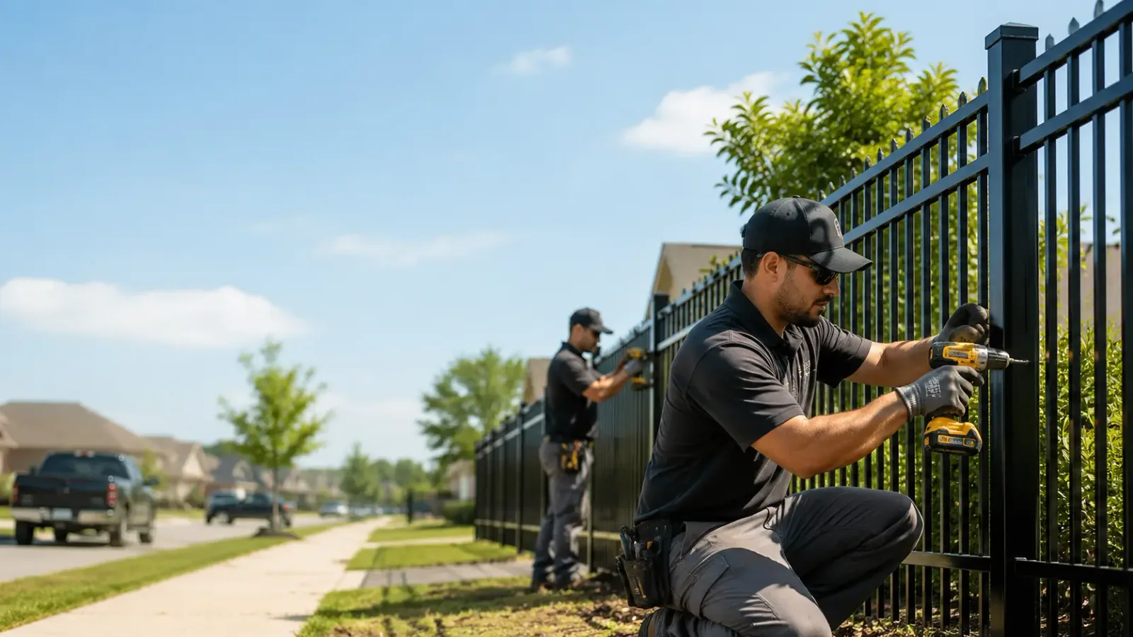 Metal Fence Installation in Milladore, WI